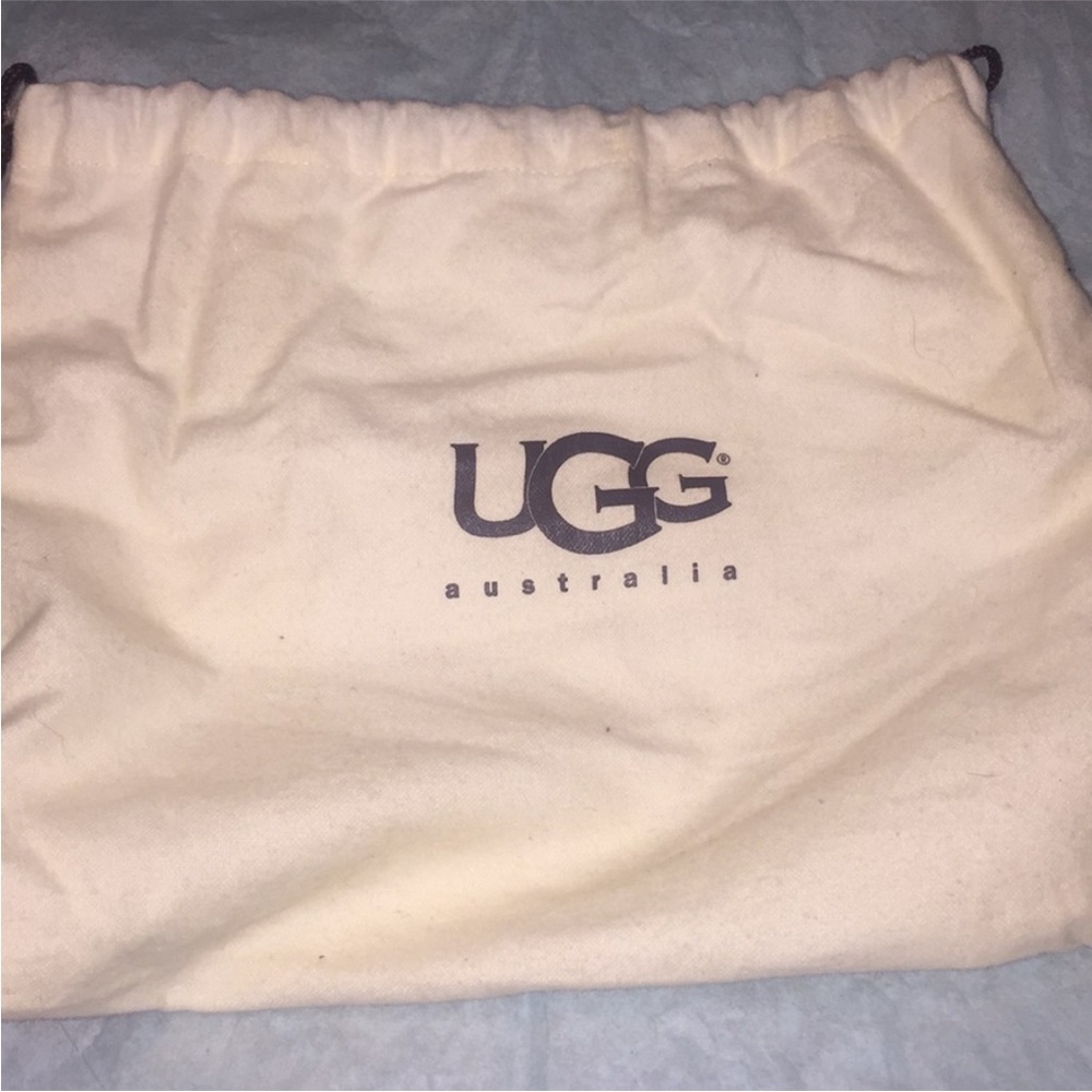 UGG Mini Suede Wristlet Purse with dust bag and tissue - Picture 6 of 6